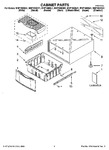 Diagram for 01 - Cabinet Parts