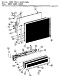 Diagram for 04 - Front Panel & Access Panel