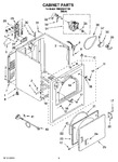 Diagram for 02 - Cabinet Parts