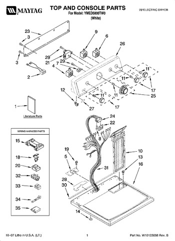 Diagram for YMED5800TW0