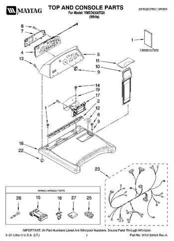 Diagram for YMED6300TQ0