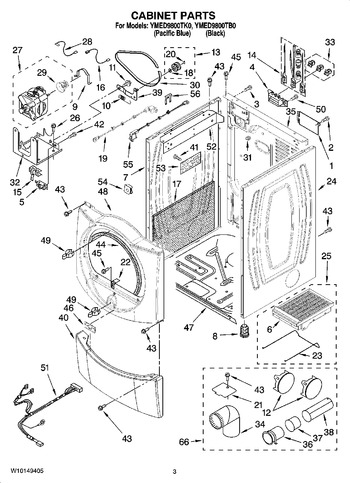 Diagram for YMED9800TB0