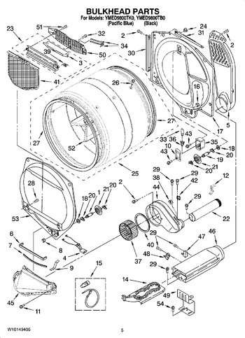 Diagram for YMED9800TB0