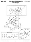 Diagram for 01 - Top And Console Parts