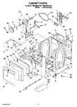 Diagram for 02 - Cabinet Parts