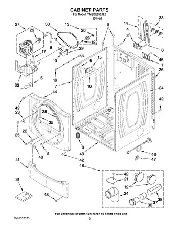 Diagram for YMEDE250XL0