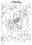 Diagram for 02 - Cabinet Parts