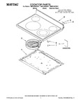 Diagram for 01 - Cooktop Parts