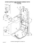 Diagram for 05 - Dryer Support And Washer Harness Parts