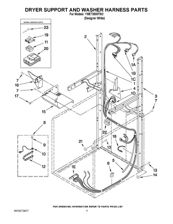 Diagram for YMET3800TW2