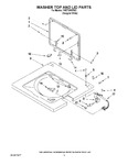 Diagram for 06 - Washer Top And Lid Parts