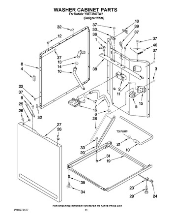 Diagram for YMET3800TW2