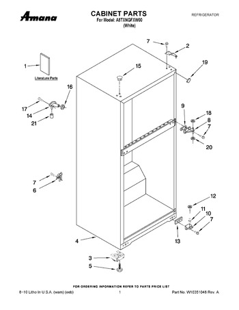 Diagram for A8TXNGFXW00