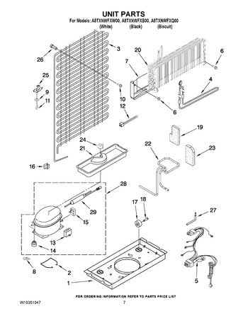 Diagram for A8TXNWFXB00