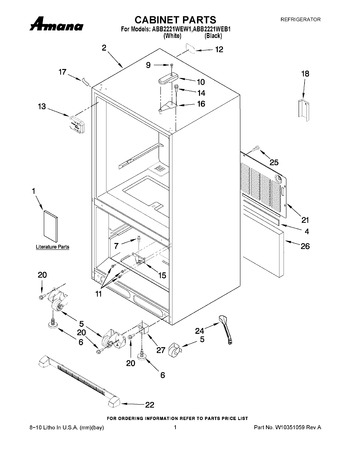 Diagram for ABB2221WEW1