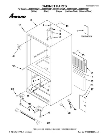 Diagram for ABB2224WES1