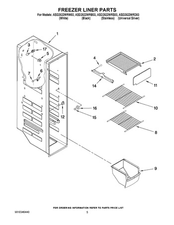 Diagram for ASD2522WRB03