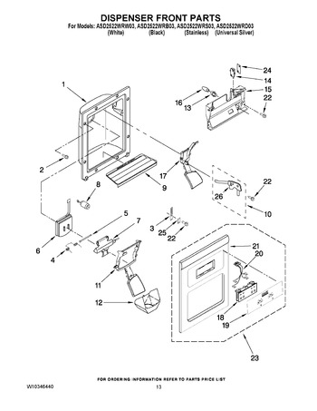 Diagram for ASD2522WRW03