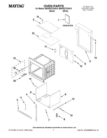 Diagram for MEW5527DDB16