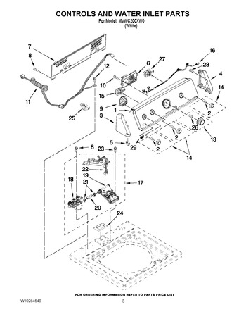 Diagram for MVWC200XW0