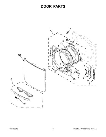 Diagram for YMED7000AW0