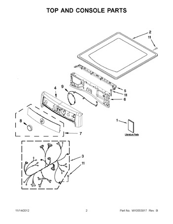 Diagram for YMED8000AW0