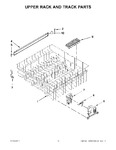 Diagram for 09 - Upper Rack And Track Parts