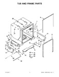 Diagram for 05 - Tub And Frame Parts