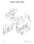 Diagram for 02 - Control Panel Parts