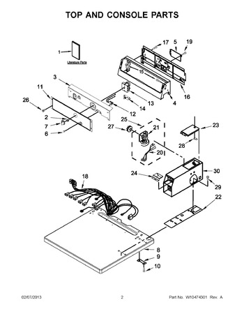 Diagram for MDE18CSAZW0