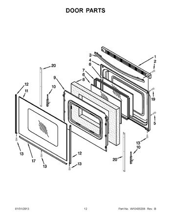 Diagram for MGR7661WB3