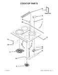 Diagram for 01 - Cooktop Parts