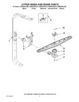 Diagram for 07 - Upper Wash And Rinse Parts