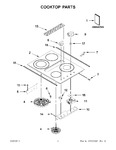 Diagram for 01 - Cooktop Parts