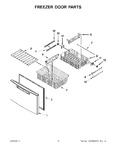 Diagram for 09 - Freezer Door Parts