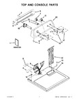 Diagram for 01 - Top And Console Parts