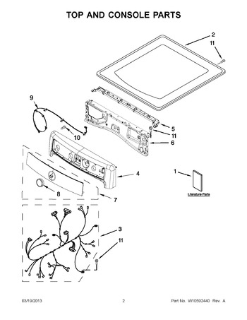 Diagram for MED3000BW0