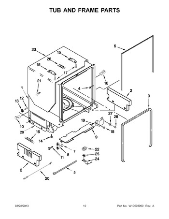 Diagram for MDB8959SBW1