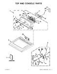 Diagram for 01 - Top And Console Parts