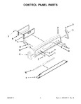 Diagram for 02 - Control Panel Parts