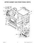 Diagram for 03 - Upper Cabinet And Front Panel Parts