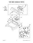 Diagram for 01 - Top And Console Parts