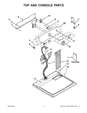 Diagram for MGDC200XW4