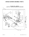 Diagram for 05 - 8576353 Burner Assembly Parts