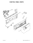 Diagram for 03 - Control Panel Parts