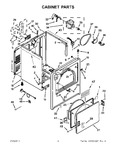 Diagram for 02 - Cabinet Parts