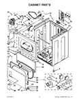 Diagram for 02 - Cabinet Parts