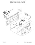 Diagram for 03 - Control Panel Parts