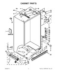 Diagram for 01 - Cabinet Parts