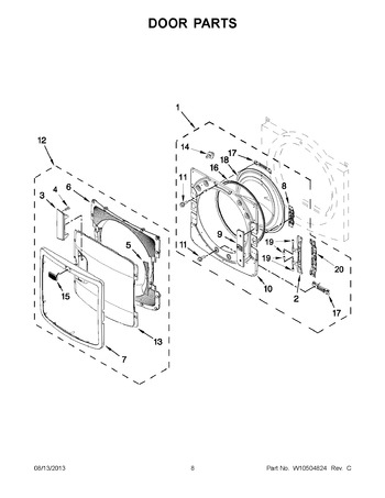 Diagram for MGD7000XW2